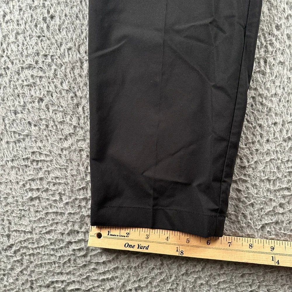 J.Lindeberg Pants Mens‎ 36x30 Black Slim Stretch Tech Chino Golf Performance
